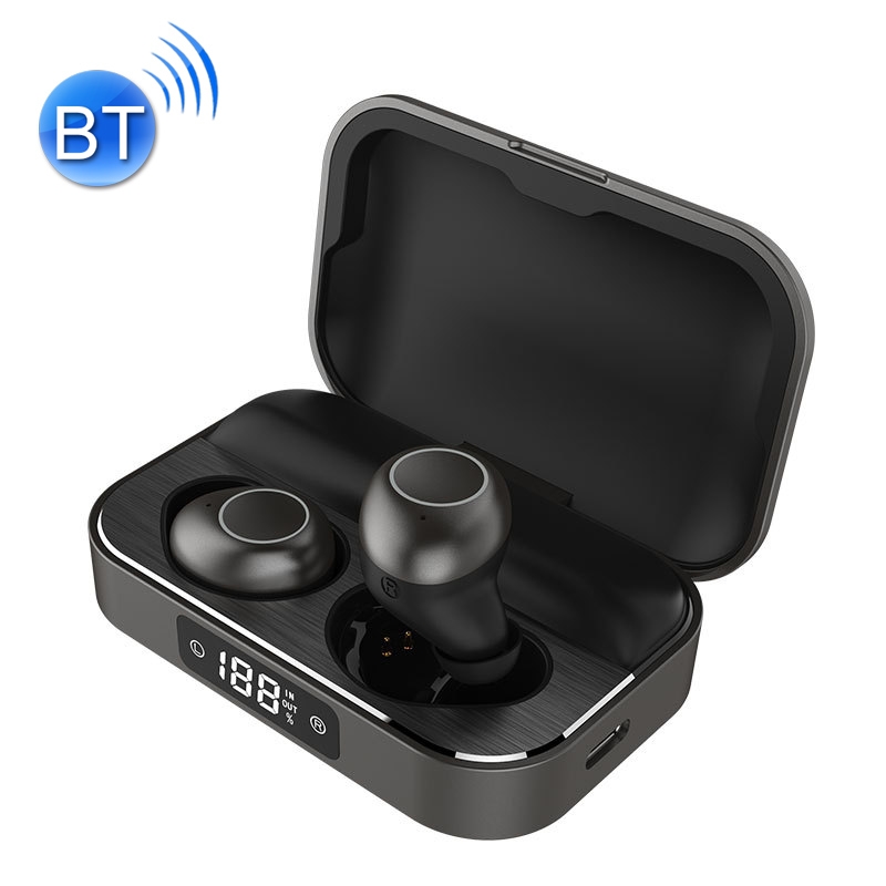X6 TWS Noise Cancelling Digital Display Stereo Sports Wireless Bluetooth Earphone(Black) X6 TWS Noise Cancelling Digital Display Stereo Sports Wireless Bluetooth Earphone(Black)