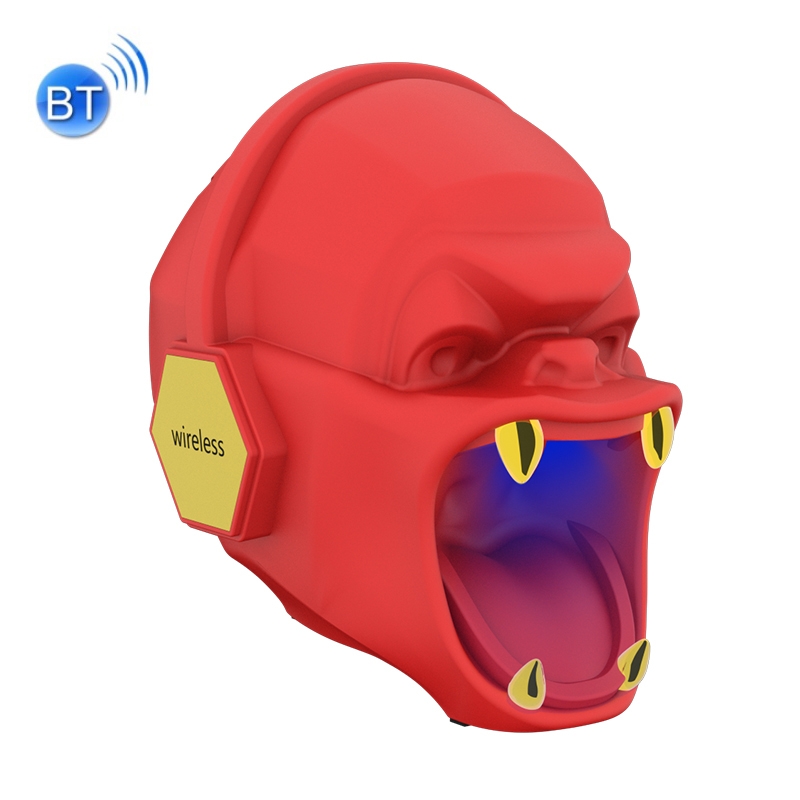 X5 Wireless Bluetooth Speaker Portable Subwoofer Light Emitting Small Speaker, Support TF Card & U Disk(Red) X5 Wireless Bluetooth Speaker Portable Subwoofer Light Emitting Small Speaker, Support TF Card & U Disk(Red)