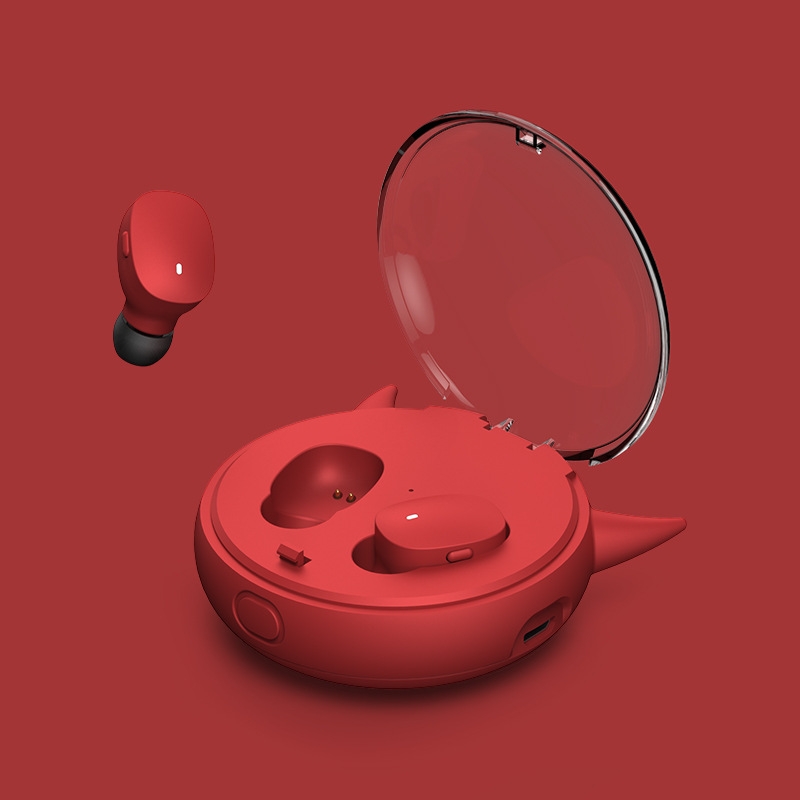 I12 TWS Bluetooth 5.0 In-Ear Mini Bilateral Stereo Sports Earphone With Charging Compartment(Red) I12 TWS Bluetooth 5.0 In-Ear Mini Bilateral Stereo Sports Earphone With Charging Compartment(Red)