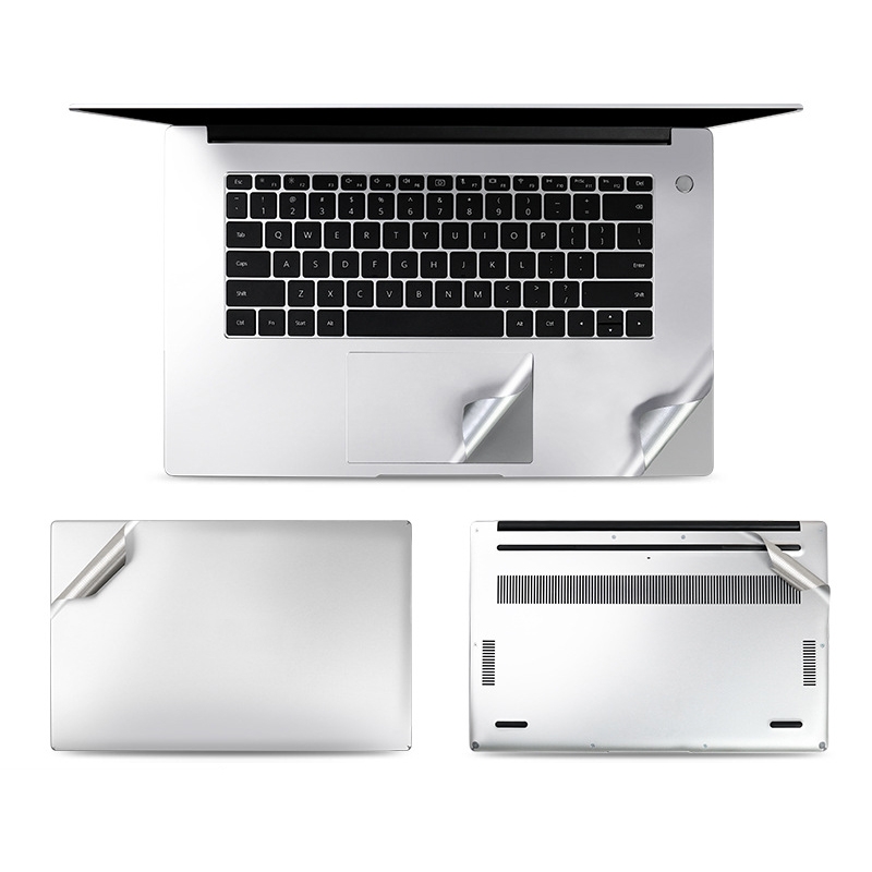 JRC 4 In 1 0.2mm Metal Texture Upper Cover Film + Bottom Cover Film + Full-Support Film + Touchpad Film Laptop Body Protective Film Sticker Set For Huawei MateBook D 15.6 inch (Silver) JRC 4 In 1 0.2mm Metal Texture Upper Cover Film + Bottom Cover Film + Full-Support Film + Touchpad Film Laptop Body Protective Film Sticker Set For Huawei MateBook D 15.6 inch (Silver)