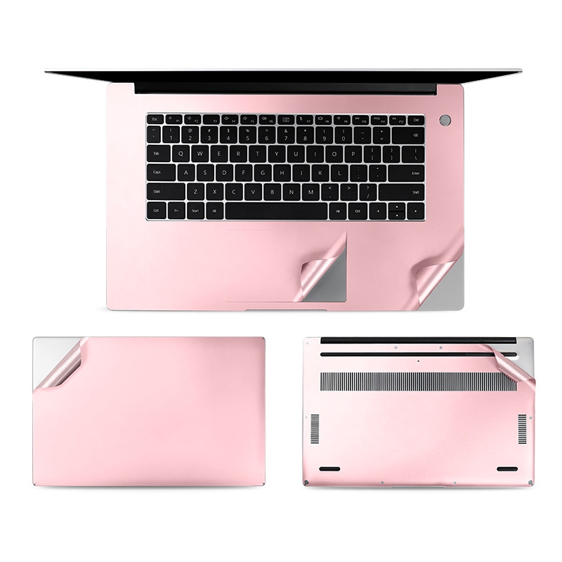 JRC 4 In 1 0.2mm Metal Texture Upper Cover Film + Bottom Cover Film + Full-Support Film + Touchpad Film Laptop Body Protective Film Sticker Set For Huawei MateBook D 15.6 inch (Rose Gold) JRC 4 In 1 0.2mm Metal Texture Upper Cover Film + Bottom Cover Film + Full-Support Film + Touchpad Film Laptop Body Protective Film Sticker Set For Huawei MateBook D 15.6 inch (Rose Gold)