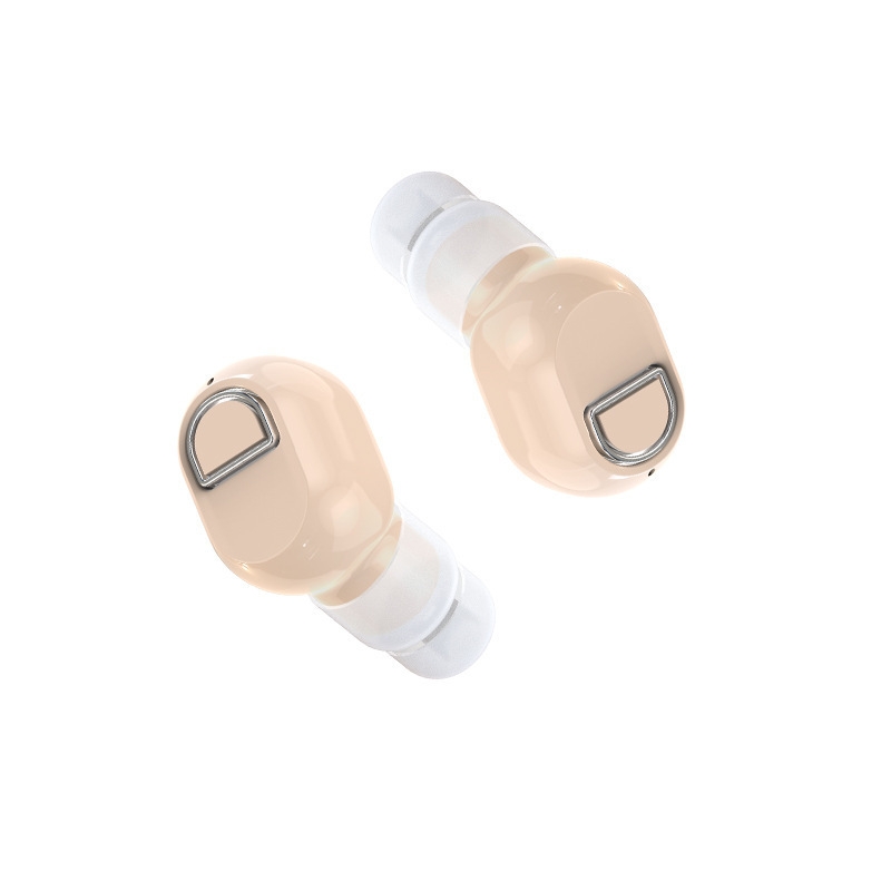 J21 TWS Mini Bluetooth Earphone HD Call Ear Earphone Double Ear (Natural Skin) J21 TWS Mini Bluetooth Earphone HD Call Ear Earphone Double Ear (Natural Skin)
