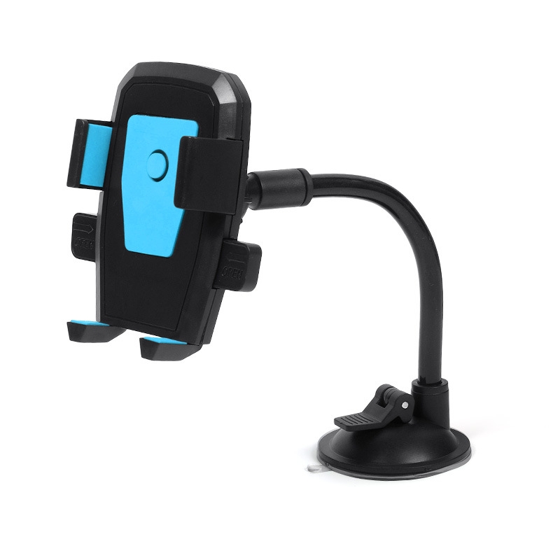 Car Windshield Automatic Lock Phone Holder(Blue) Car Windshield Automatic Lock Phone Holder(Blue)