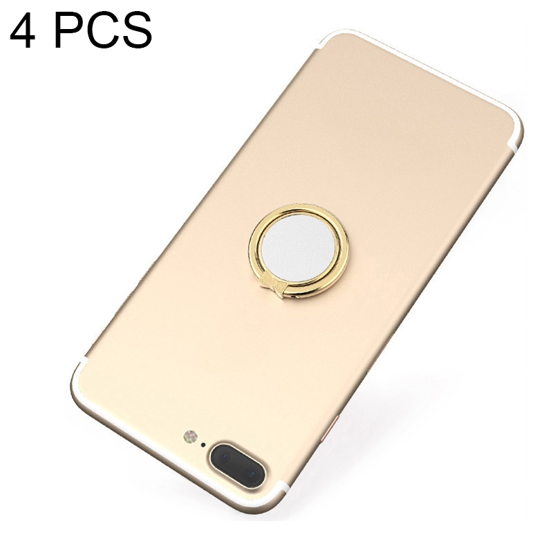 4 PCS Metal Mobile Phone Ring Buckle, Colour: Golden (Butterfly Color) 4 PCS Metal Mobile Phone Ring Buckle, Colour: Golden (Butterfly Color)