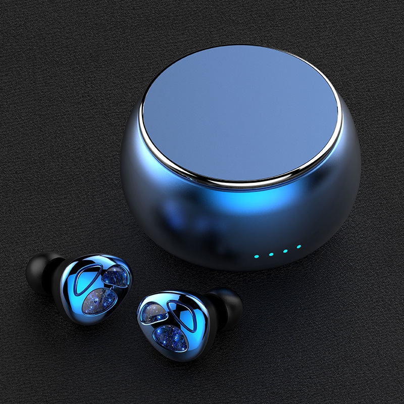 D09 TWS Slider Wireless Bluetooth Earphone(Blue) D09 TWS Slider Wireless Bluetooth Earphone(Blue)