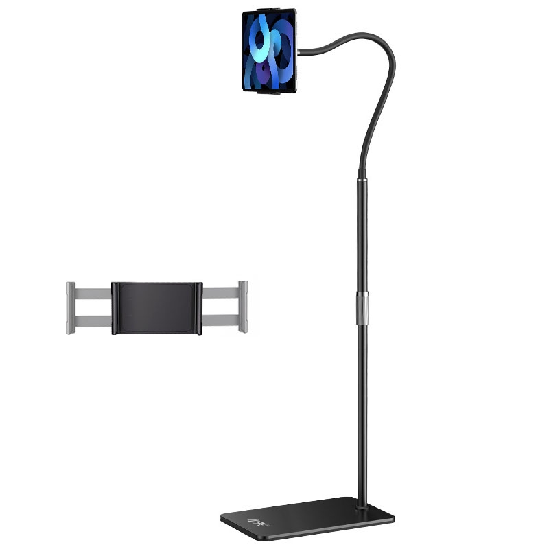 SSKY L6 Bedside Sofa Live Landing Phone Tablet Computer Bracket, Style: Base Heavy Telescopic Version (Black) SSKY L6 Bedside Sofa Live Landing Phone Tablet Computer Bracket, Style: Base Heavy Telescopic Version (Black)