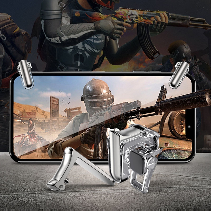 4 Paris GT01 Mini Auxiliary Shooting Gamepad with Alloy Mechanical Feel Buttons 4 Paris GT01 Mini Auxiliary Shooting Gamepad with Alloy Mechanical Feel Buttons