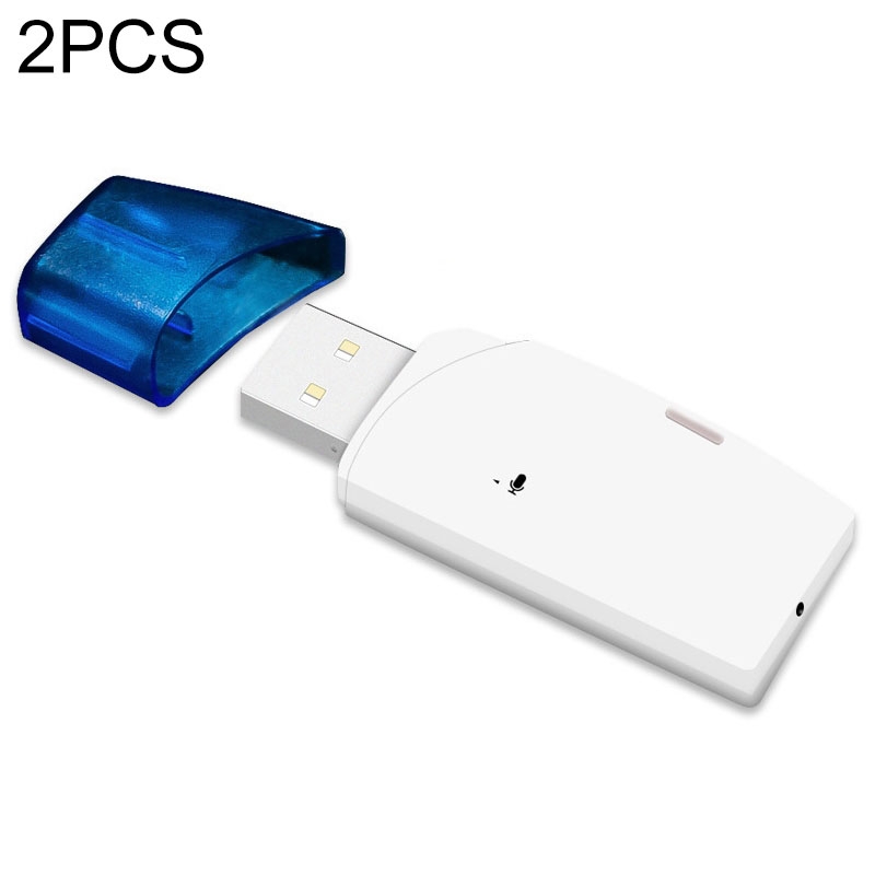 2 PCS BT101 USB Dual Output Bluetooth 5.0 Wireless Audio Receiver Adapter 2 PCS BT101 USB Dual Output Bluetooth 5.0 Wireless Audio Receiver Adapter
