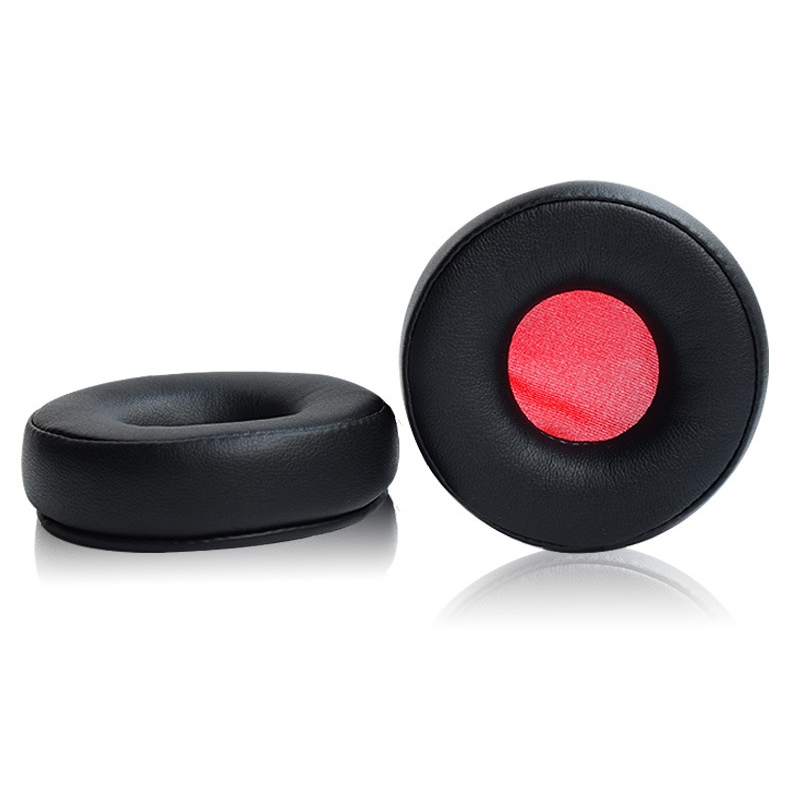 2 PCS Headphone Sponge Cover Headphone Leather Cover For Jabra Revo Wireless, Colour: Black Red Net 2 PCS Headphone Sponge Cover Headphone Leather Cover For Jabra Revo Wireless, Colour: Black Red Net