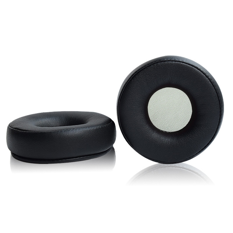 2 PCS Headphone Sponge Cover Headphone Leather Cover For Jabra Revo Wireless, Colour: Black Gray Net 2 PCS Headphone Sponge Cover Headphone Leather Cover For Jabra Revo Wireless, Colour: Black Gray Net