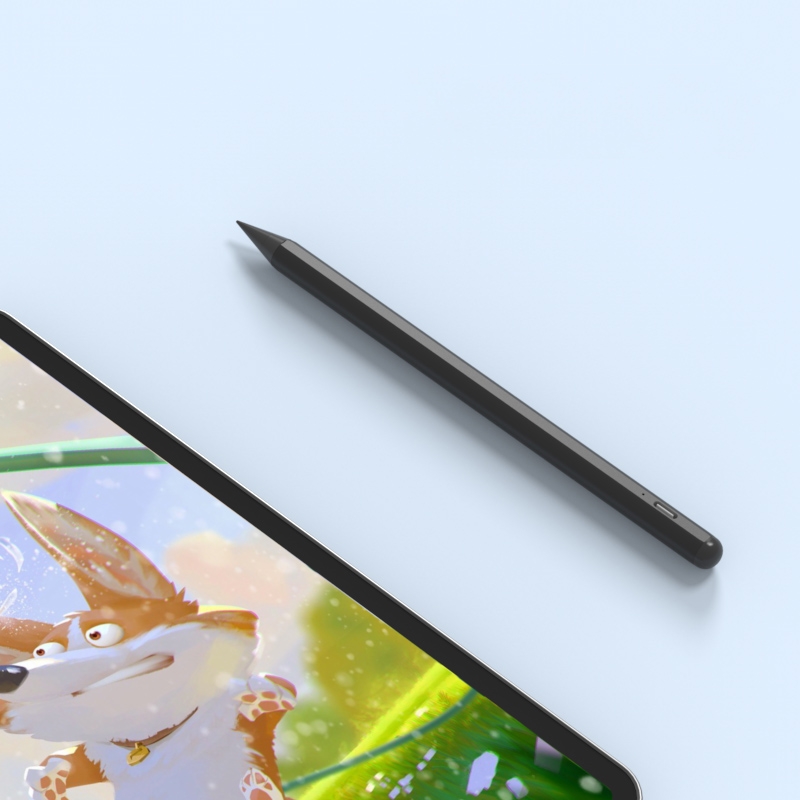 HK-11 Active Capacitive Pen Stylus for iPad 2018 Above, Style: Tilt Pressure (Black) HK-11 Active Capacitive Pen Stylus for iPad 2018 Above, Style: Tilt Pressure (Black)