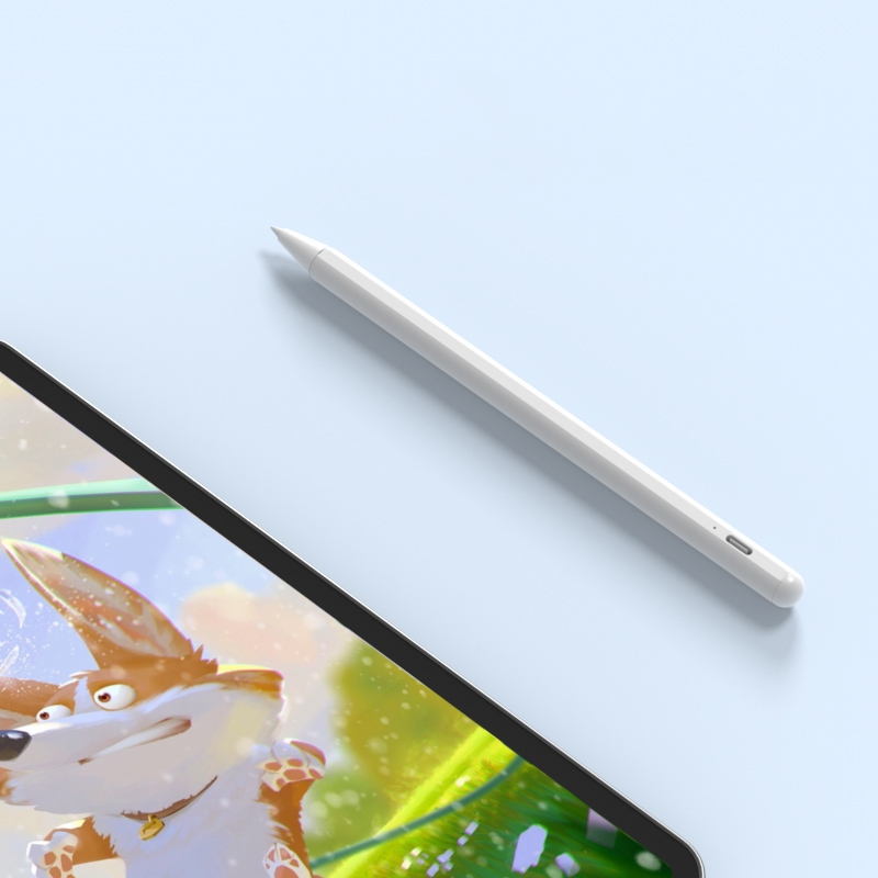 HK-11 Active Capacitive Pen Stylus for iPad 2018 Above, Style: Anti-Mistaken Touch (White) HK-11 Active Capacitive Pen Stylus for iPad 2018 Above, Style: Anti-Mistaken Touch (White)