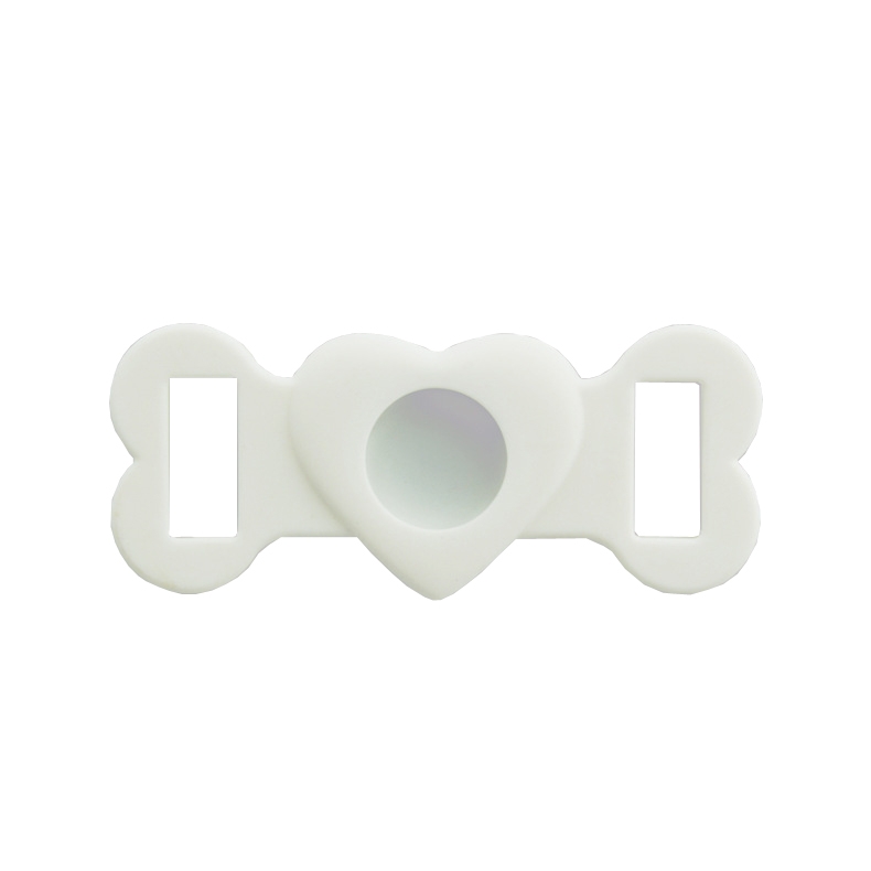 2 PCS Tracking Anti-Lost Device Silicone Protective Cover For AirTag(White) 2 PCS Tracking Anti-Lost Device Silicone Protective Cover For AirTag(White)