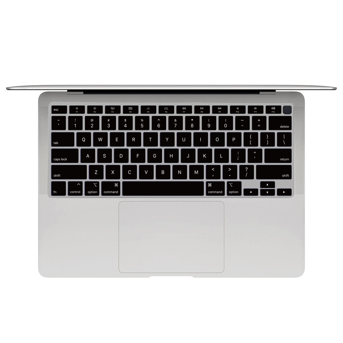 10 PCS Laptop Dust-Proof Waterproof Keyboard Film For MacBook Air 13.3 Inch A2337 2020 US Version (Transparent Black) 10 PCS Laptop Dust-Proof Waterproof Keyboard Film For MacBook Air 13.3 Inch A2337 2020 US Version (Transparent Black)