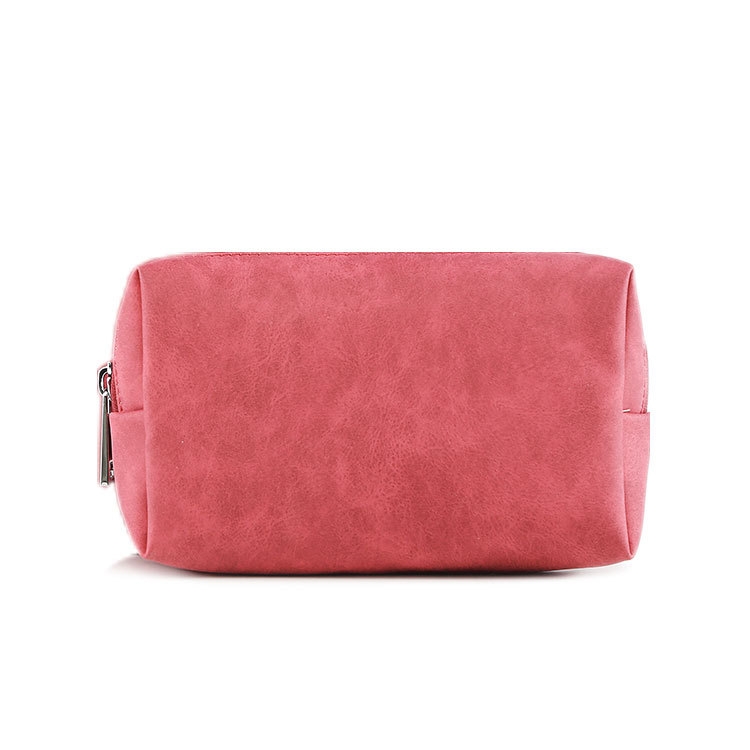 2 PCS Portable Digital Accessory Leather Bag Single Layer Storage Bag, Colour: Sheepskin (Red) 2 PCS Portable Digital Accessory Leather Bag Single Layer Storage Bag, Colour: Sheepskin (Red)