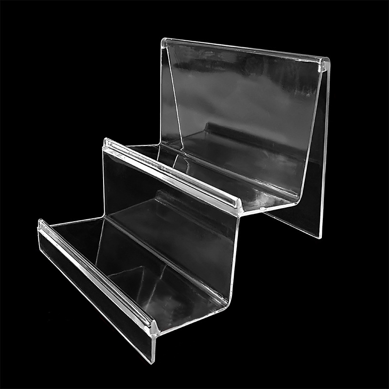 10 PCS Thickened Transparent Wallet Holder Plastic Phone Mask Display Stand Counter Display Stand,Specification: No. 4 2 Layer 10 PCS Thickened Transparent Wallet Holder Plastic Phone Mask Display Stand Counter Display Stand,Specification: No. 4 2 Layer