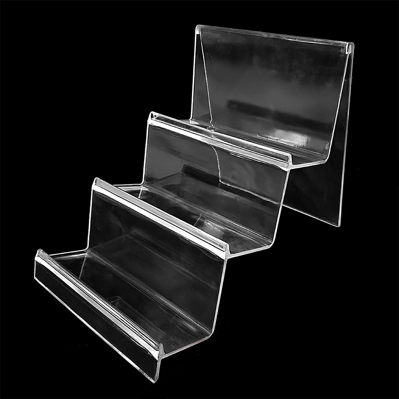 10 PCS Thickened Transparent Wallet Holder Plastic Phone Mask Display Stand Counter Display Stand,Specification: No. 4 3 Layer 10 PCS Thickened Transparent Wallet Holder Plastic Phone Mask Display Stand Counter Display Stand,Specification: No. 4 3 Layer