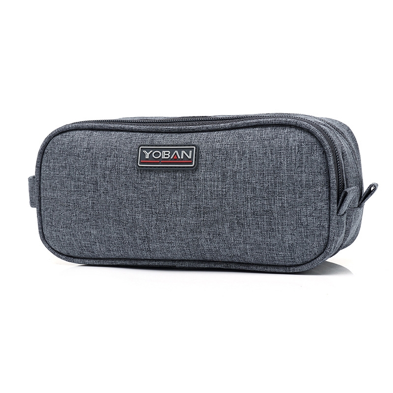 YOBAN Y-1054 Travel Digital Accessories Storage Bag Multifunction Waterproof Data Cable Charger Card Reader Finishing Package(Grey)