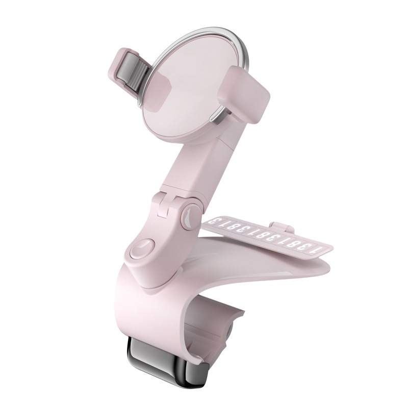 ZJ088 Car Mobile Phone Bracket Car Central Control Instrument Panel Rearview Mirror Multifunctional AR Navigation Bracket(Pink) ZJ088 Car Mobile Phone Bracket Car Central Control Instrument Panel Rearview Mirror Multifunctional AR Navigation Bracket(Pink)