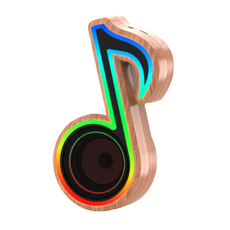 FT-BT06 Desktop Note Shape Bluetooth Speaker(Wood Grain) FT-BT06 Desktop Note Shape Bluetooth Speaker(Wood Grain)