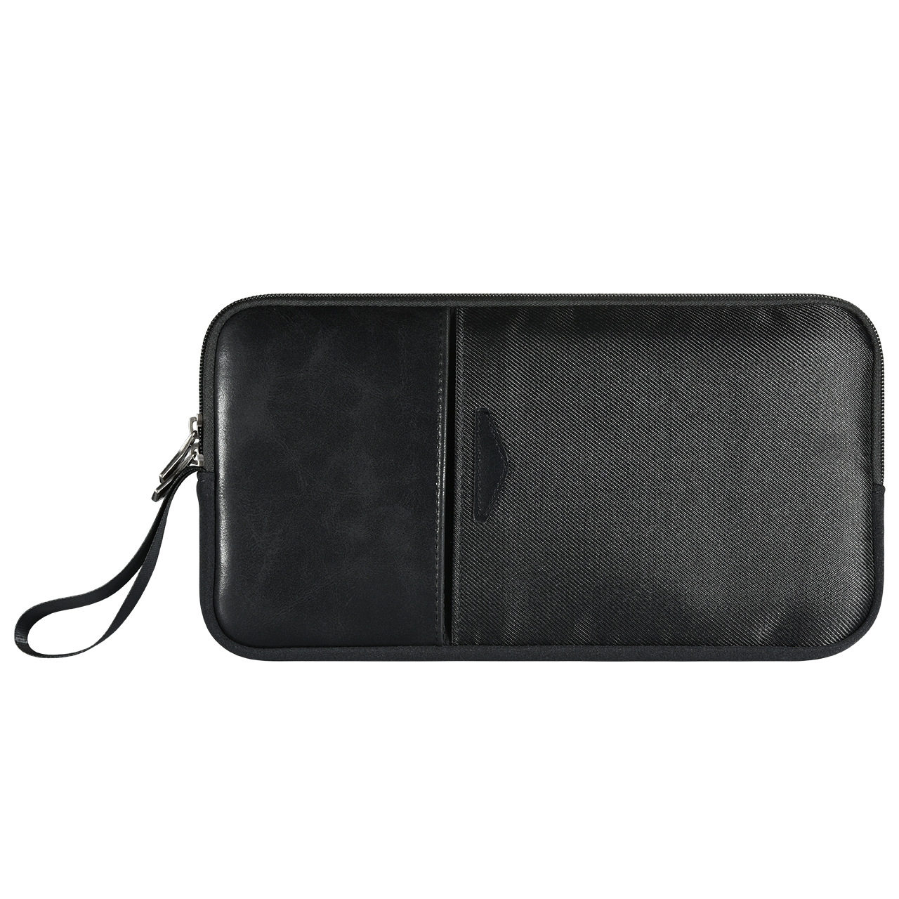 Universal PU Leather + Nylon Waterproof Zipper Portable Keyboard Storage Bag For Apple Wireless Keyboard A1314 & Magic Keyboard A1644(Black) Universal PU Leather + Nylon Waterproof Zipper Portable Keyboard Storage Bag For Apple Wireless Keyboard A1314 & Magic Keyboard A1644(Black)