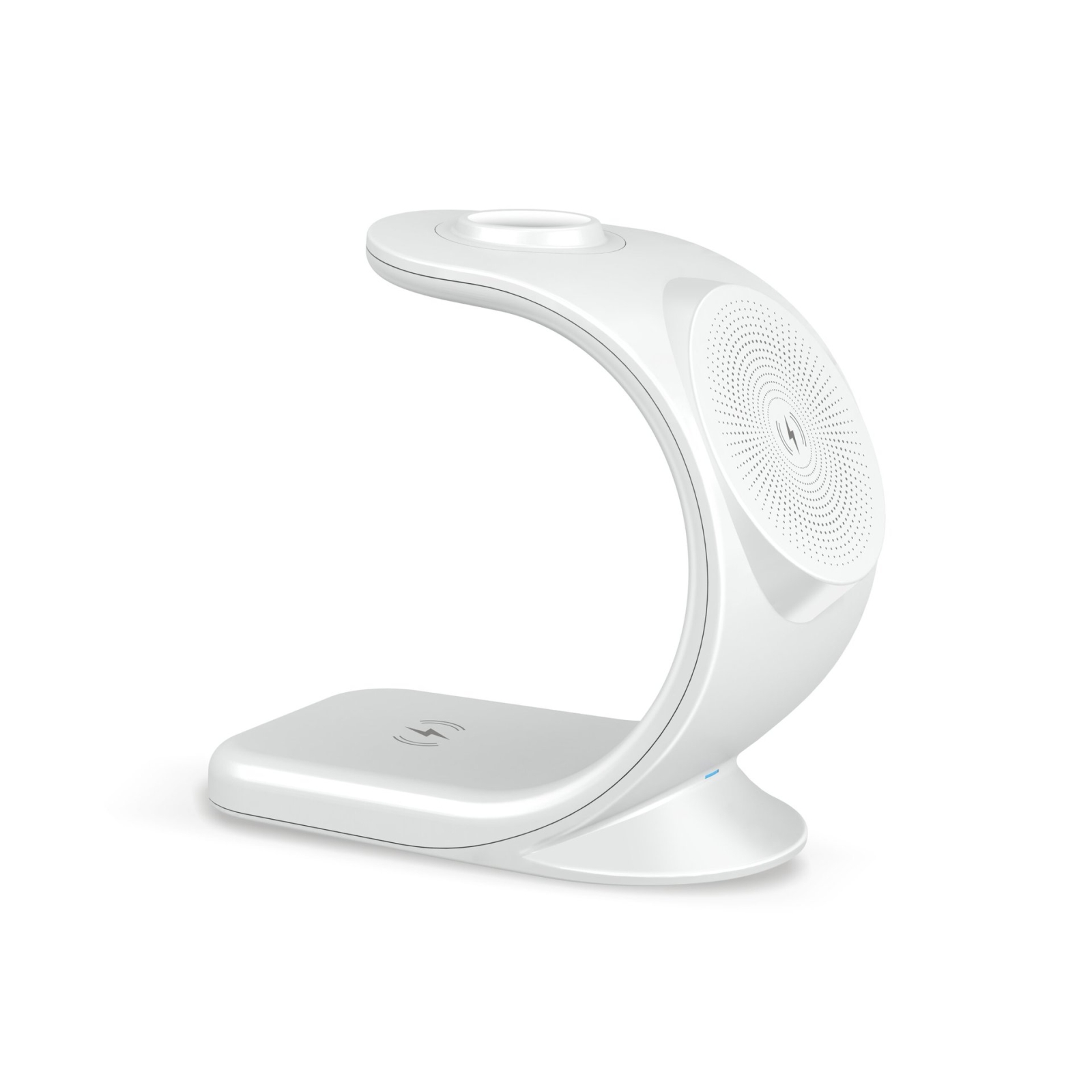 OJD-83 3 in 1 Magnetic Suction Vertical Bracket Wireless Charger for Mobile Phone & iWatch & AirPods(White) OJD-83 3 in 1 Magnetic Suction Vertical Bracket Wireless Charger for Mobile Phone & iWatch & AirPods(White)