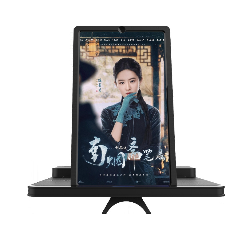 Folding Mobile Phone Screen Magnifying Glass With Bluetooth Speaker(Black) Folding Mobile Phone Screen Magnifying Glass With Bluetooth Speaker(Black)
