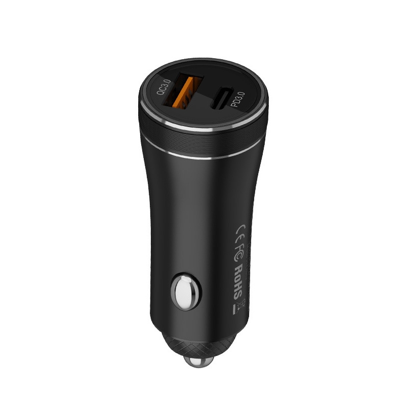 QIAKEY BK919 Dual Ports Fast Charge Car Charger QIAKEY BK919 Dual Ports Fast Charge Car Charger
