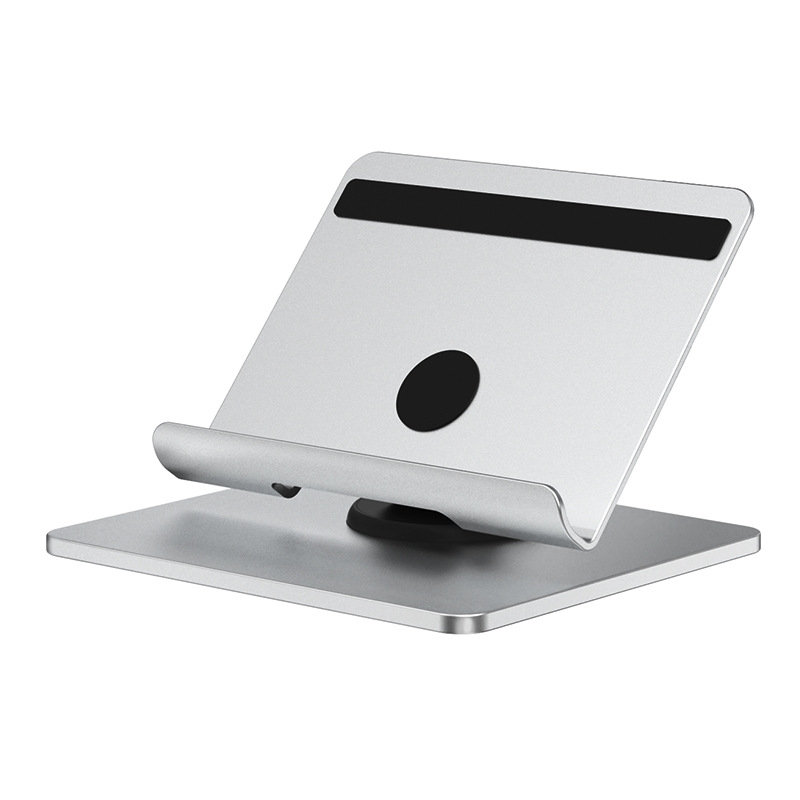 Aluminum Alloy Folding Tablet Bracket(Bright Silver) Aluminum Alloy Folding Tablet Bracket(Bright Silver)