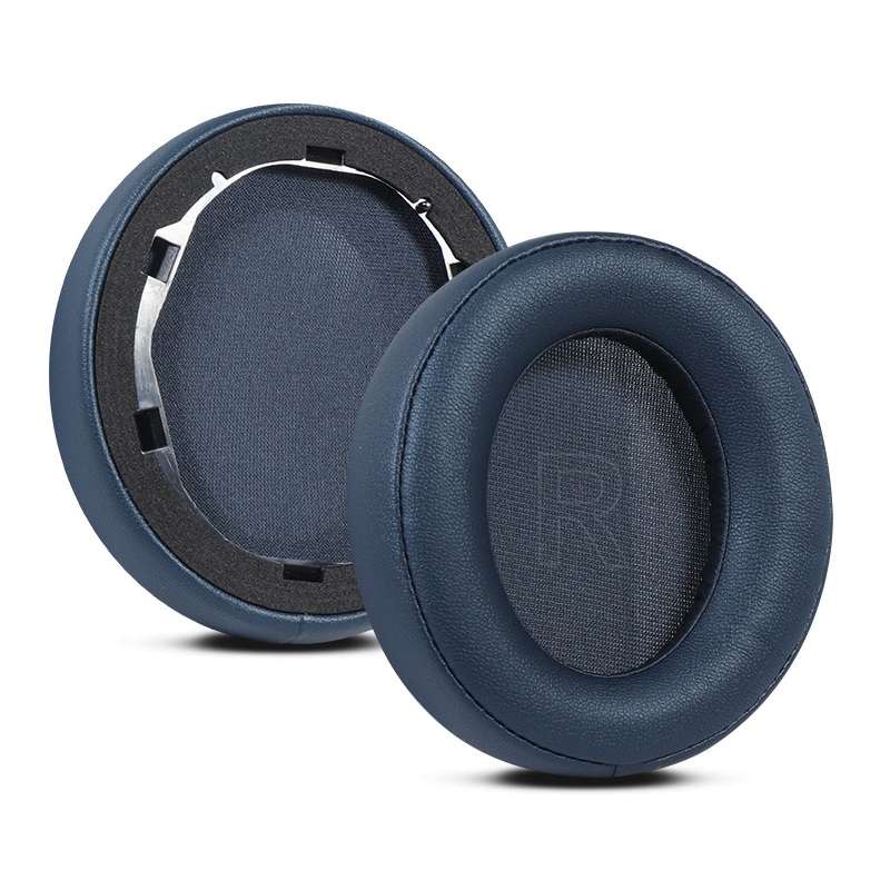 2pcs Protein Leather Sponge Earphone Cover For Anker Soundcore Life Q35 (Dark Blue) 2pcs Protein Leather Sponge Earphone Cover For Anker Soundcore Life Q35 (Dark Blue)