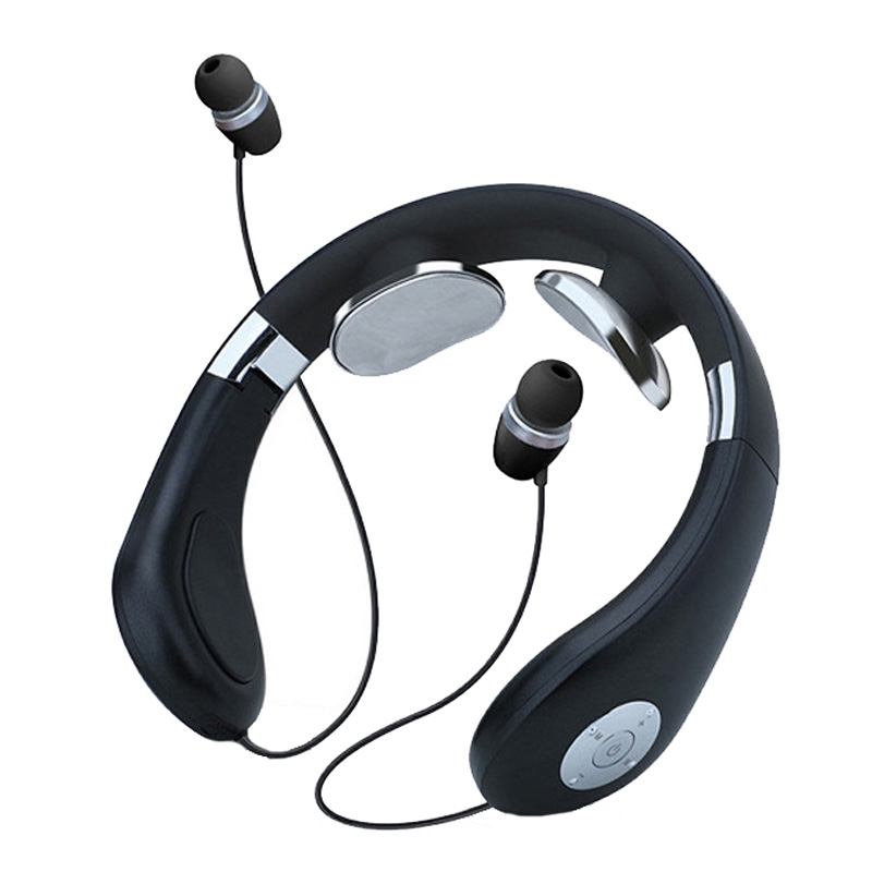 CSR 8635 V5.0 Smart Shoulder Neck Massage Bluetooth Earphone(Black) CSR 8635 V5.0 Smart Shoulder Neck Massage Bluetooth Earphone(Black)