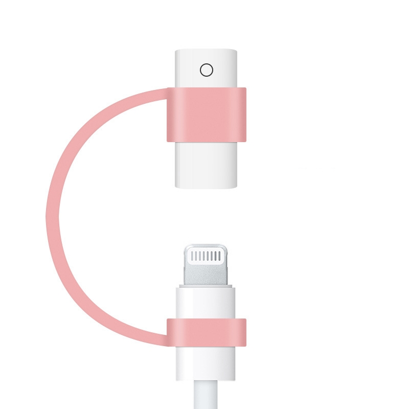 10 PCS Stylus Anti-lost Silicone Protective Case For Apple Pencil 1, Style: Conversion Head (Pink) 10 PCS Stylus Anti-lost Silicone Protective Case For Apple Pencil 1, Style: Conversion Head (Pink)