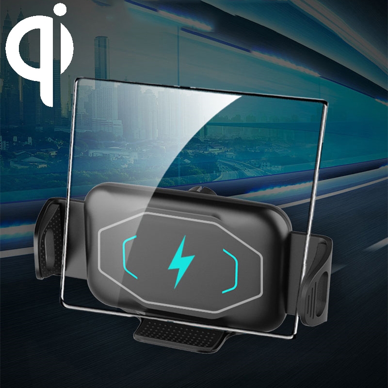 S15 15W QI Magnetic Car Wireless Charging Holder For Folding Screen Phone(Black) S15 15W QI Magnetic Car Wireless Charging Holder For Folding Screen Phone(Black)