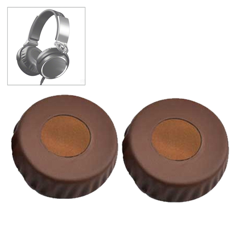 2pcs Sponge Ear Pads For SONY MDR-XB600 Headset(Brown) 2pcs Sponge Ear Pads For SONY MDR-XB600 Headset(Brown)
