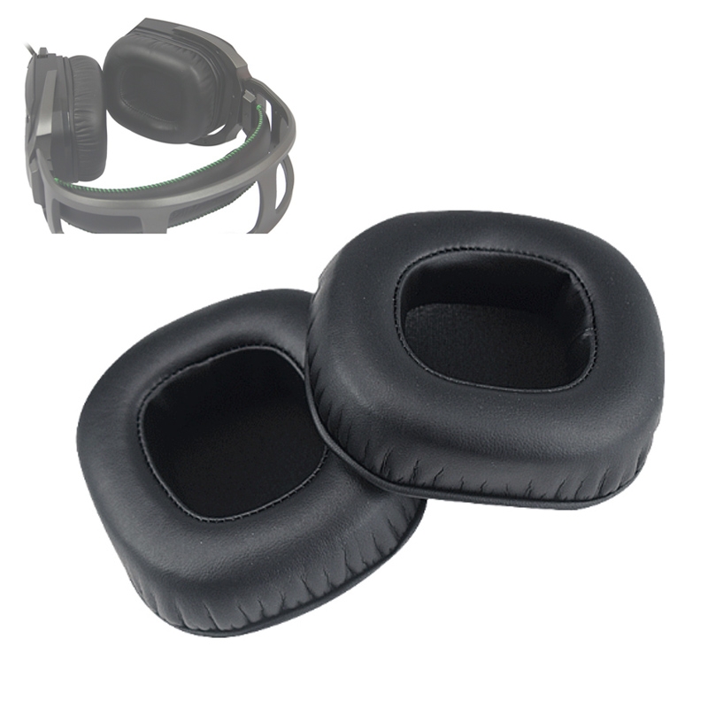 2pcs Sponge Earpads For Razer Tiamat 7.1 Headset(Black) 2pcs Sponge Earpads For Razer Tiamat 7.1 Headset(Black)