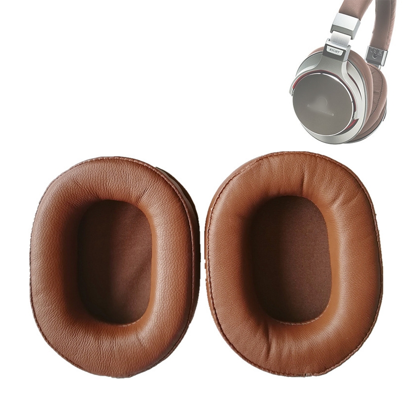 2pcs Sponge Earmuff For Audio-Technica ATH-M50 / M40 / M50X / MSR7, Color: Goatskin-Brown 2pcs Sponge Earmuff For Audio-Technica ATH-M50 / M40 / M50X / MSR7, Color: Goatskin-Brown