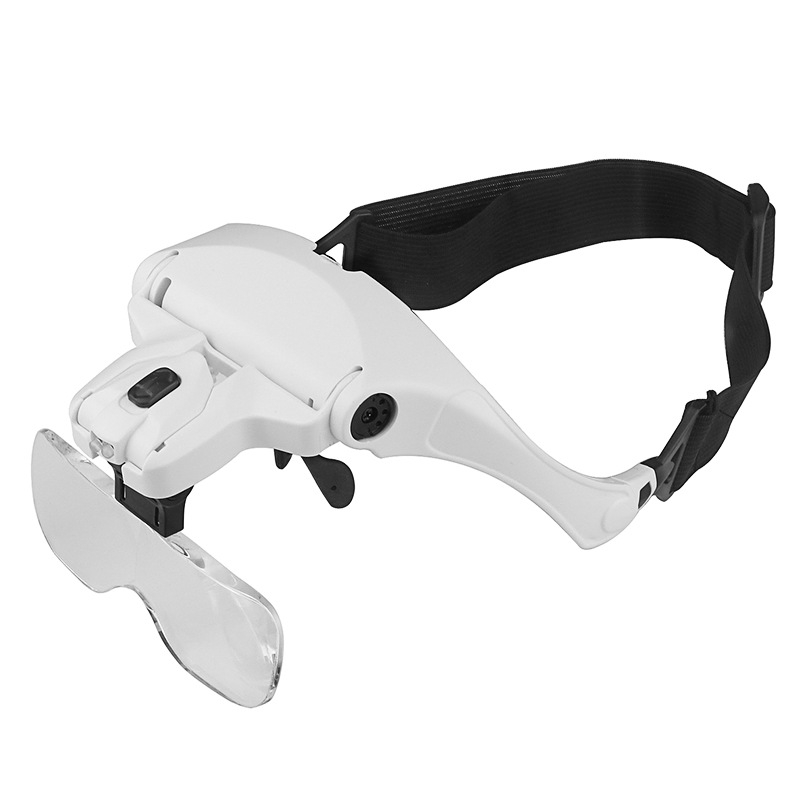 9892B2 1X / 1.5X / 2X / 2.5X / 3.5X Multifunctional Head Mounted Magnifier