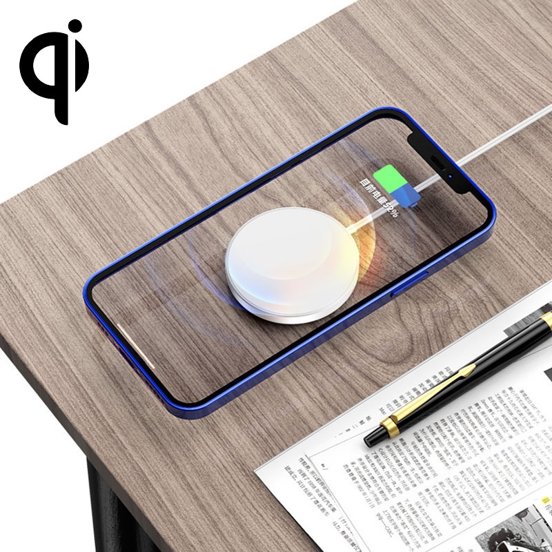 I12 15W Max Magnetic Folding Holder Wireless Charger(White) I12 15W Max Magnetic Folding Holder Wireless Charger(White)