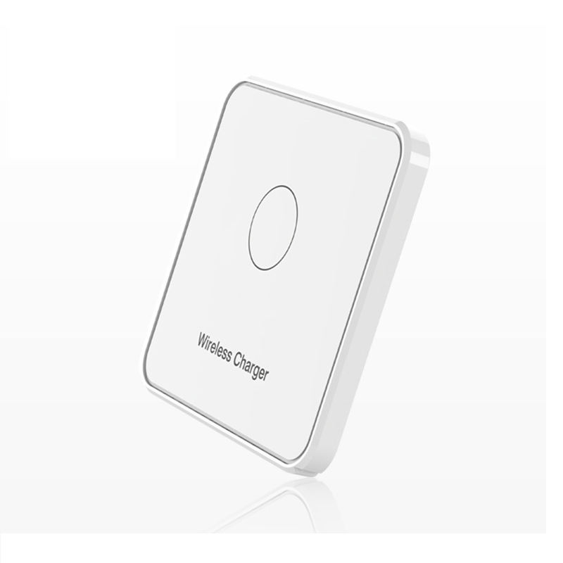 Mobile Phone Wireless Charger For Xiaomi Huawei Samsung iPhone Square 15W-White Mobile Phone Wireless Charger For Xiaomi Huawei Samsung iPhone Square 15W-White