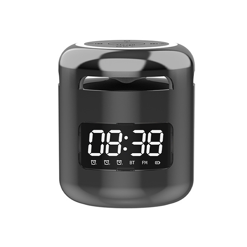 JM01 Mini Card Outdoor Portable Wireless Bluetooth Speaker Clock(Black) JM01 Mini Card Outdoor Portable Wireless Bluetooth Speaker Clock(Black)