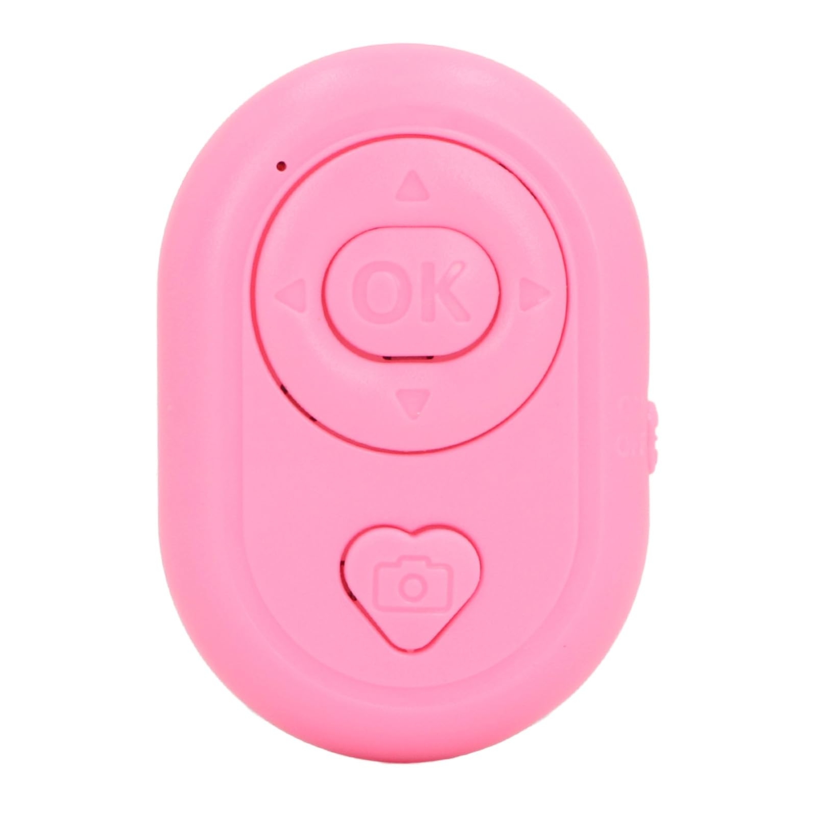 Wireless Camera Controller Mobile Phone Multi-Function Bluetooth Selfie, Colour: S1 Pink Bagged