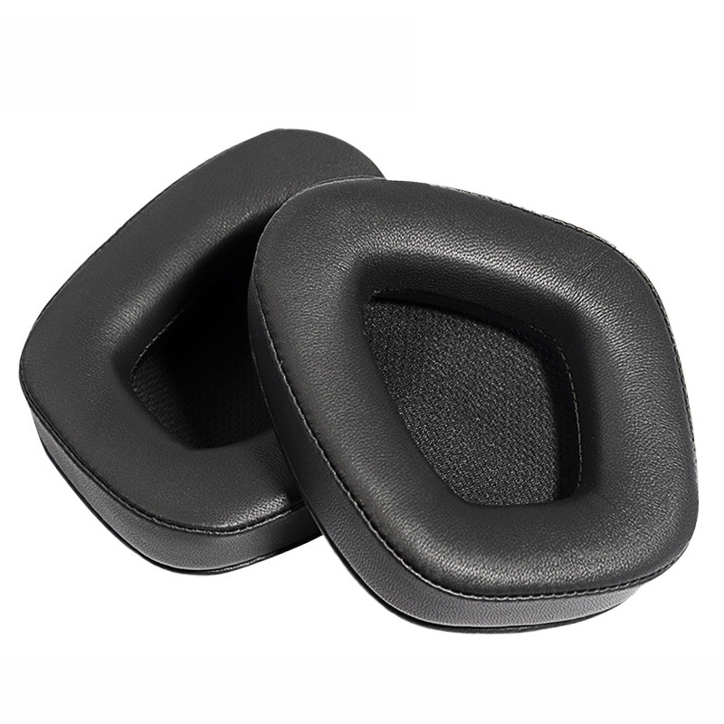 2 PCS Replacement Earpads for Corsair Void Pro Elite,Style: Black Lamb Leather 2 PCS Replacement Earpads for Corsair Void Pro Elite,Style: Black Lamb Leather