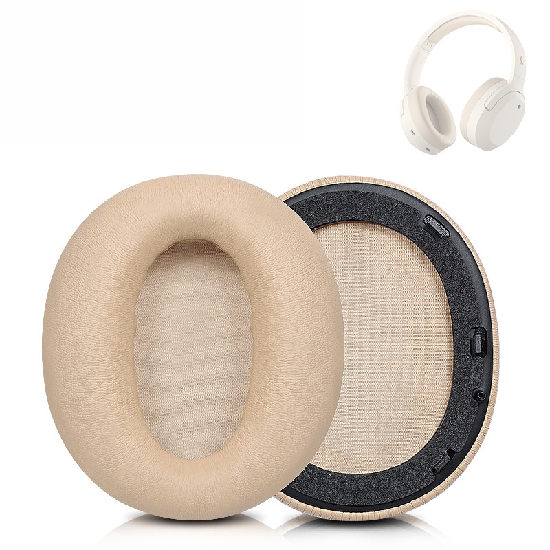 2 PCS Headset Earmuffs Sponge Cover for Edifier W820nb,Style: Khaki 2 PCS Headset Earmuffs Sponge Cover for Edifier W820nb,Style: Khaki