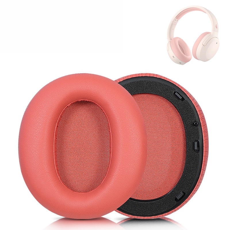 2 PCS Headset Earmuffs Sponge Cover for Edifier W820nb,Style: Red 2 PCS Headset Earmuffs Sponge Cover for Edifier W820nb,Style: Red