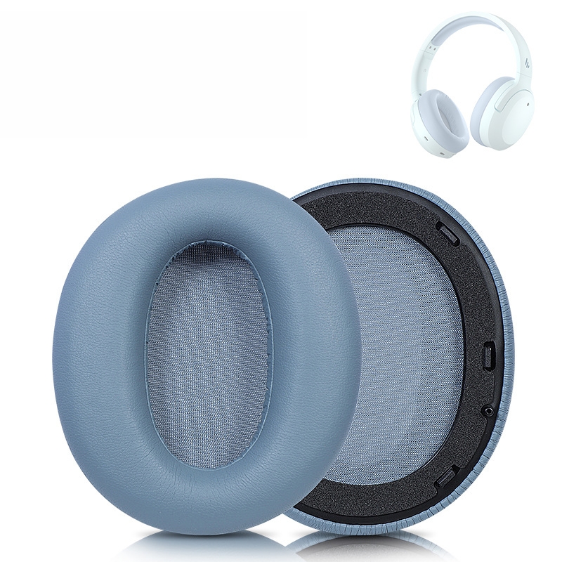 2 PCS Headset Earmuffs Sponge Cover for Edifier W820nb,Style: Blue 2 PCS Headset Earmuffs Sponge Cover for Edifier W820nb,Style: Blue