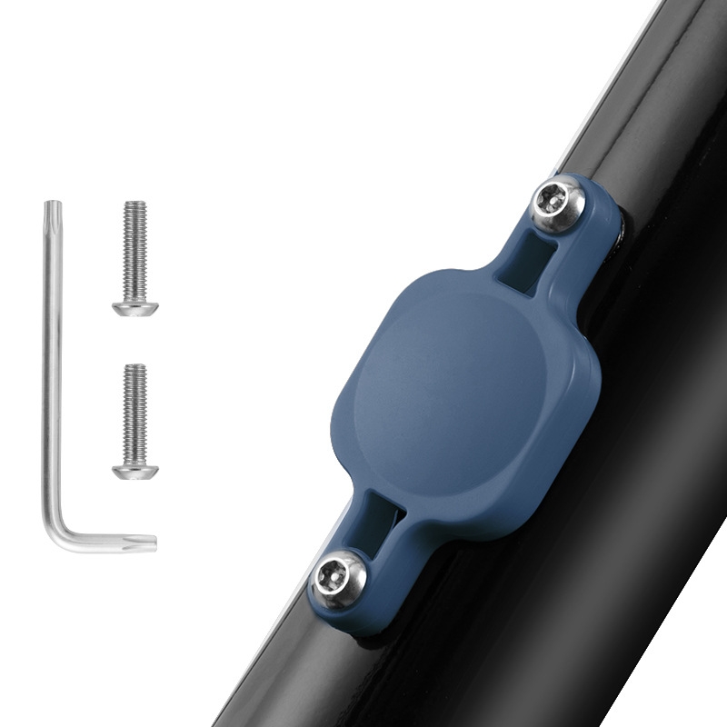 Bicycle Tracker Anti-Lost Cover for AirTag, Color: 4633 Blue Bicycle Tracker Anti-Lost Cover for AirTag, Color: 4633 Blue
