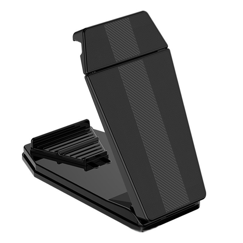 Mobile Phone Tablet Car Holder Suction Cup Instrument Fixed Bracket, Color: Black Carbon Fiber Mobile Phone Tablet Car Holder Suction Cup Instrument Fixed Bracket, Color: Black Carbon Fiber