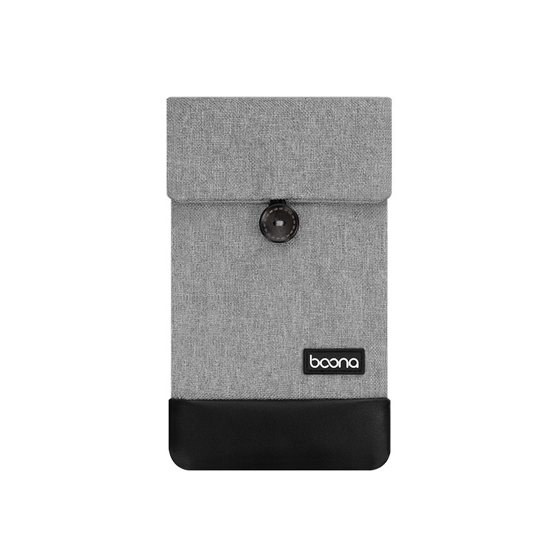 Baona Waterproof Data Cable Protective Bag, Spec: Large (Gray) Baona Waterproof Data Cable Protective Bag, Spec: Large (Gray)