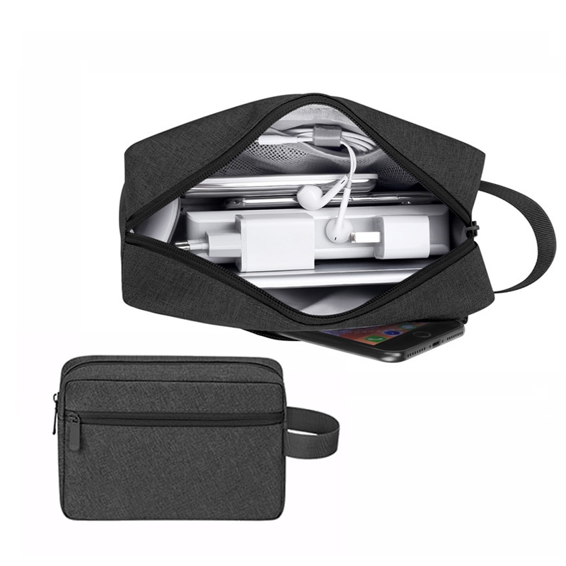 BUBM JKPJB Portable Digital Earphone Bag Data Cable Storage Bag 21.5 x 15 x 8.5cm(Black) BUBM JKPJB Portable Digital Earphone Bag Data Cable Storage Bag 21.5 x 15 x 8.5cm(Black)