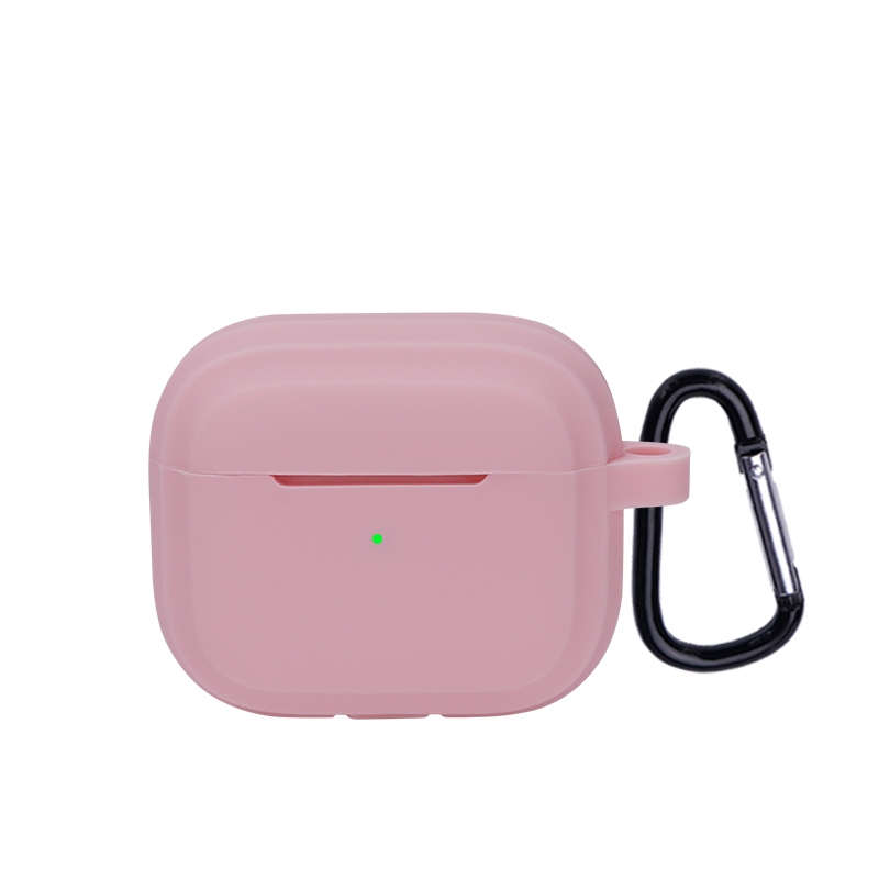 Bluetooth Earphone Soft Silicone Case For AirPods 3 (Pink) Bluetooth Earphone Soft Silicone Case For AirPods 3 (Pink)